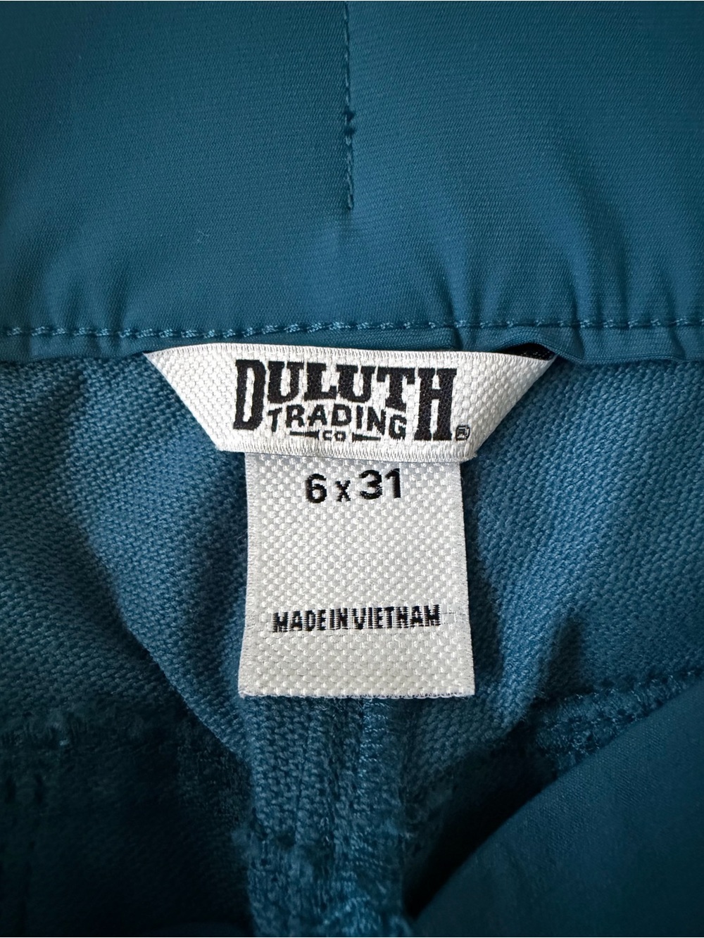 Duluth Trading Co Flexpedition Pull On Slim Leg Pants Size 6 Blue Hiking Travel - Picture 4 of 14